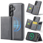 Custodia per telefono rimovibile con tasca per carte RFID MagSafe serie K2 di MAGKING., For Galaxy S25 5G, For Galaxy S25+ 5G