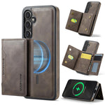 Custodia per telefono rimovibile con tasca per carte RFID MagSafe serie K2 di MAGKING., For Galaxy S25 5G, For Galaxy S25+ 5G