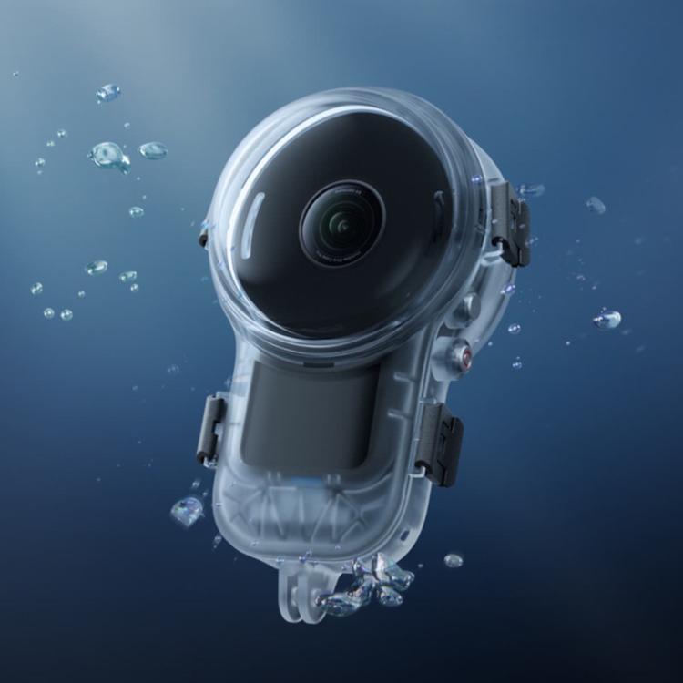 Custodia subacquea invisibile professionale impermeabile fino a 60 metri, For Insta360 X6