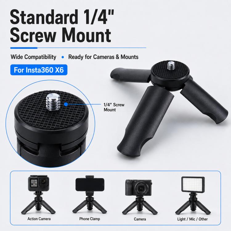Mini treppiede portatile, gimbal tascabile, supporto da tavolo