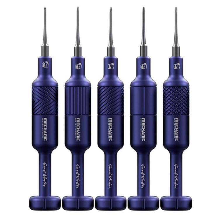 MECHANIC Smart Mortar Magnetic Precision S2 Steel 2D Screwdriver Set, 5 PCS/Pack, 4 PCS/Pack