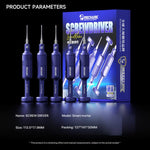 MECHANIC Smart Mortar Magnetic Precision S2 Steel 2D Screwdriver Set, 5 PCS/Pack, 4 PCS/Pack