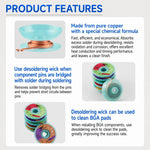 MaAnt 1.5m Low Residue No-clean Solder Wick, MY-1015, MY-1515, MY-2015, MY-2515, MY-3015, MY-3515