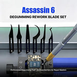 MECHANIC Assassin 6 Professional 6 in 1 Degumming Rework Blade Set
