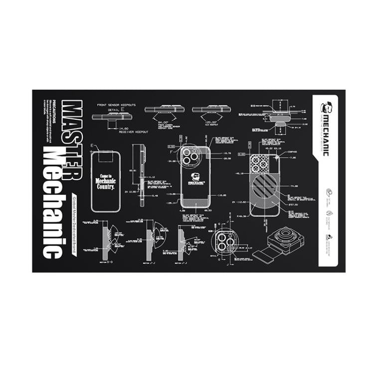 MECHANIC V77 Large Size Heat and Stain Resistant Multi-functional Repair Work Insulation Mat
