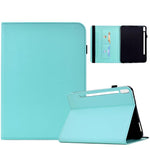 Custodia per tablet intelligente in ecopelle a variazione di pressione, For Galaxy Tab S10+ / S9 FE+ / S9+, For Galaxy Tab S6 Lite 2024 / 2022 / 2020, For Galaxy Tab A8 X200 / X205, For Galaxy Tab A7 2020 T500 / T505