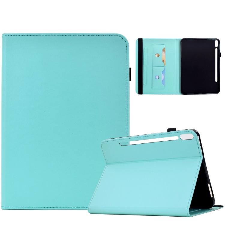 Custodia per tablet intelligente in ecopelle a variazione di pressione, For Galaxy Tab S10+ / S9 FE+ / S9+, For Galaxy Tab S6 Lite 2024 / 2022 / 2020, For Galaxy Tab A8 X200 / X205, For Galaxy Tab A7 2020 T500 / T505