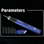 MECHANIC GDR2 Micro Electric Polishing Pen with 9 Grinding Heads