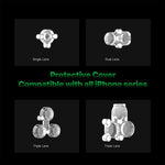 MECHANIC CP40 Magnetic Blue Light Camera Lens Protector Cover For iPhone 6 to 17 Series