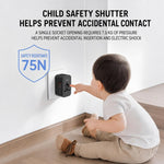 PD35W 2-Port Type-C + USB-A Universal Travel Adapter Worldwide Charger