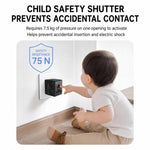 2-Port Type-C + USB-A Universal Travel Adapter Socket Worldwide Charger, 3.4A, PD20W, PD35W