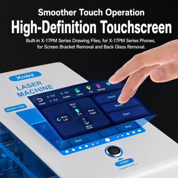MaAnt Xmini Laser Machine for iPhone X-16 Pro Max, EU Plug