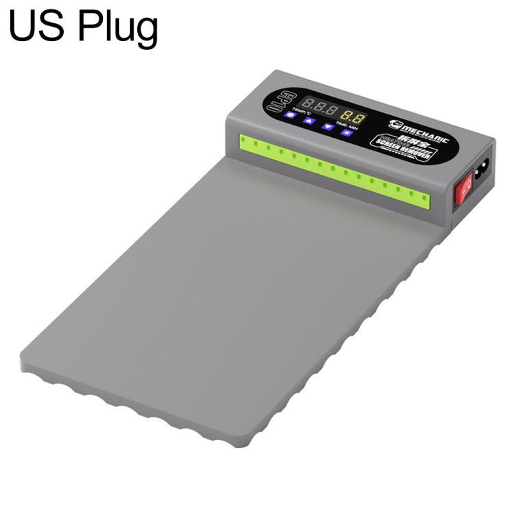 MECHANIC CP10 10.5 inch Screen Heating Separation Pad with Dust-Revealing Light, EU Plug, US Plug