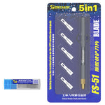MECHANIC FS-51 Stainless Steel Anti-Static Glue Removal Quick Spade Blade Set