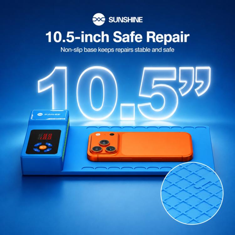 SUNSHINE LS3 Mini V2.0 Tappetino riscaldante separatore per la rimozione dello schermo LCD da 10,5 pollici con rilevamento della polvere verde, US Plug, EU Plug, UK Plug, AU Plug