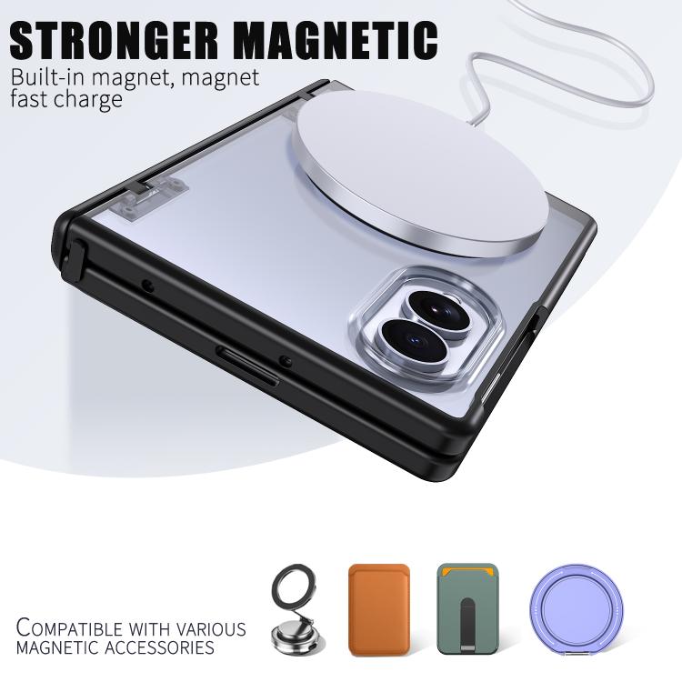 Custodia per telefono Wing Series con cerniera pieghevole magnetica, For Galaxy Fold8 5G, For Galaxy Fold8 Ultra 5G, For Galaxy Flip8 5G