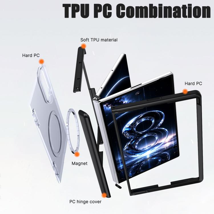 Custodia per telefono Wing Series con cerniera pieghevole magnetica, For Galaxy Fold8 5G, For Galaxy Fold8 Ultra 5G, For Galaxy Flip8 5G