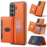 MAKGING Serie K5 Portafoglio pieghevole a tre ante con protezione RFID e custodia magnetica rimovibile per telefono, For Galaxy S26 FE 5G, For Galaxy S26+ 5G, For Galaxy S26 Ultra 5G