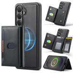 MAKGING Serie K5 Portafoglio pieghevole a tre ante con protezione RFID e custodia magnetica rimovibile per telefono, For Galaxy S26 FE 5G, For Galaxy S26+ 5G, For Galaxy S26 Ultra 5G