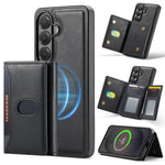 MAKGING Serie K5 Portafoglio pieghevole a tre ante con protezione RFID e custodia magnetica rimovibile per telefono, For Galaxy S26 5G