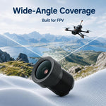 Obiettivo per fotocamera FPV per drone, 1/2,7 pollici F1.0 8MP grandangolare a fuoco fisso, FPV Drone Camera Lens