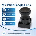 Obiettivo grandangolare M7 da 1/2,7 pollici TTL14,3 mm per mini videocamera DV., 14.3mm M7 Wide Angle Camera Lens