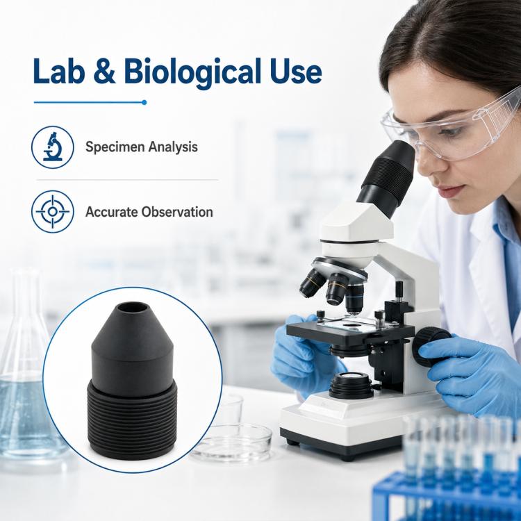 Lente per microscopio per bambini, lente ottica per immagini HD, Fat Optical Lens