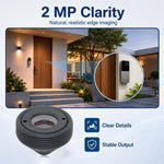 Lente conica da 3,7 mm, attacco M12 da 1/2,7 pollici, per videocitofono di sicurezza., 3.7mm Cone Lens