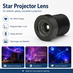 Obiettivo per proiettore di stelle USB compatibile con pellicole da 10 mm, elevato rapporto di proiezione, messa a fuoco HD senza distorsioni., USB Star Projector Light Lens