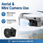 Obiettivo grandangolare M7 per fotocamera, mini videocamera DV da 1/4 di pollice, campanello, occhiali VR, M7 Wide Angle Camera Lens