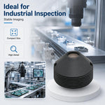 Lente appuntita da 8 mm, compatibile con chip da 1/2,7" per ispezione industriale, scansione della pelle, riconoscimento facciale e controllo accessi., 8mm Pointed Lens