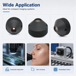 Lente appuntita da 8 mm, compatibile con chip da 1/2,7" per ispezione industriale, scansione della pelle, riconoscimento facciale e controllo accessi., 8mm Pointed Lens