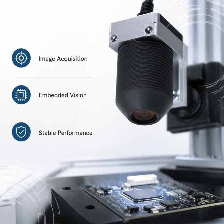 Modulo compatto per fotocamera con obiettivo ottico a cono da 6,2 mm con messa a fuoco fissa M7., 6.2mm M7 Cone Lens