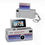 G62 Pro Schermo Flip da 0,97 pollici 1080P HD Pixel Portachiavi Retro Mini Fotocamera da Pollice