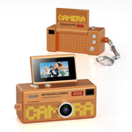 G62 Pro Schermo Flip da 0,97 pollici 1080P HD Pixel Portachiavi Retro Mini Fotocamera da Pollice