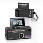 G62 Pro Schermo Flip da 0,97 pollici 1080P HD Pixel Portachiavi Retro Mini Fotocamera da Pollice