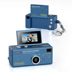 G62 Pro Schermo Flip da 0,97 pollici 1080P HD Pixel Portachiavi Retro Mini Fotocamera da Pollice