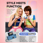 G62 Pro Schermo Flip da 0,97 pollici 1080P HD Pixel Portachiavi Retro Mini Fotocamera da Pollice