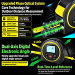 ZHENBING Strumento di misurazione laser 4 in 1: telemetro laser da 40 m e metro a nastro da 5 m