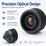 Lente conica appuntita da 6 mm, compatibile con scanner di codici a barre da 1/2,7 pollici, riconoscimento, terminale self-service, rilevamento volti, imaging HD., 6mm Pointed Cone Lens
