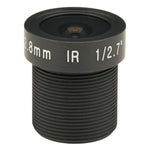 Obiettivo per telecamera di sicurezza da 3 MP (1/2,7 pollici) da 2,8 mm, videocitofono, retrovisore auto, smart home, obiettivo HD, 2.8mm 1/2.7 inch Lens