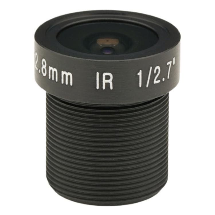 Obiettivo per telecamera di sicurezza da 3 MP (1/2,7 pollici) da 2,8 mm, videocitofono, retrovisore auto, smart home, obiettivo HD, 2.8mm 1/2.7 inch Lens