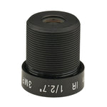 Obiettivo per telecamera di sicurezza da 3 MP (1/2,7 pollici) da 2,8 mm, videocitofono, retrovisore auto, smart home, obiettivo HD, 2.8mm 1/2.7 inch Lens