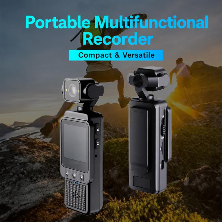 DV01 Fotocamera sportiva tascabile portatile con obiettivo girevole a 180°, WiFi+32G, WiFi+64G, WiFi+128G, Non-WiFi, Non-WiFi+32G, Non-WiFi+64G, Non-WiFi+128G