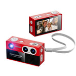 Mini fotocamera portatile portachiavi G9 4K con doppia fotocamera, schermo IPS rotante da 1,97 pollici.