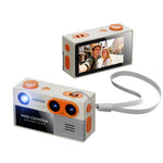 Mini fotocamera portatile portachiavi G9 4K con doppia fotocamera, schermo IPS rotante da 1,97 pollici.