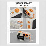 Mini fotocamera portatile portachiavi G9 4K con doppia fotocamera, schermo IPS rotante da 1,97 pollici.