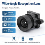Obiettivo per telecamera robotizzata per tosaerba, sensore da 5 MP da 1/2,5 pollici, obiettivo binoculare per riconoscimento facciale, design a bassa distorsione., Robotic Mower Camera Lens