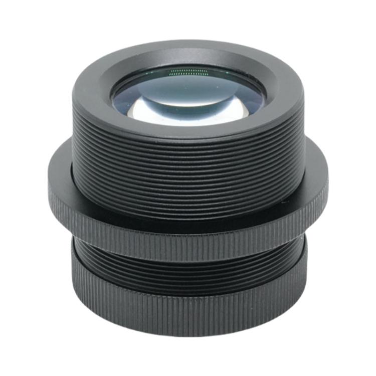 Obiettivo per proiettore pubblicitario, compatibile con pellicola da 25 mm, rapporto di proiezione 1:0,5, obiettivo ad alta definizione, alta luminosità e bassa distorsione., rojection Light Lens