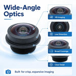 Obiettivo grandangolare da 1,8 mm, sensore da 1/2,9 pollici, visione notturna HD, obiettivo panoramico impermeabile per telecamere di visione a 360° e posteriori per autoveicoli., 1.8mm Wide Angle Lens